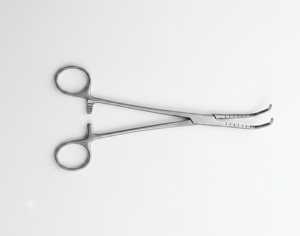 Pinces périphériques vasculaires angulaires DeBakey professionnelles en acier inoxydable personnalisées OEM, 22 cm, 25,5 cm, instruments chirurgicaux CE - Product Image 5