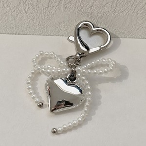 พวงกุญแจพร้อมสายคล้องแบบเกาหลี Geuripbi Aurora Silver Layered Key Ring ผลิตในเกาหลี พร้อมคาราไบเนอร์สำหรับโปรโมชั่น - Product Image 6