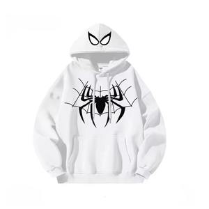 เสื้อฮู้ดลายแมงมุมสุดฮิต ขายดีออนไลน์ MOQ ต่ำ ดีไซน์พิเศษ แฟชั่นทันสมัย สวมใส่สบาย เหมาะสำหรับทั้งผู้ชายและผู้หญิง - Product Image 2
