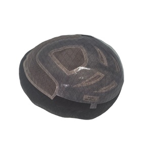 THB 2026 100% Human Hair <b>Wig</b> Toupee for <b>Men</b> Indian Remy Virgin Hair Yaki Loose Wave Body Wave Patch Prothese Capilar Taz Hair - Product Image 1