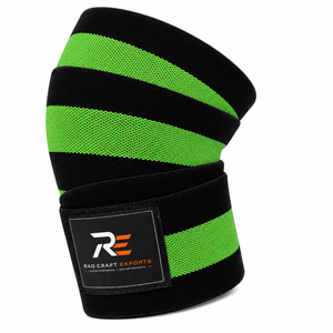 Bandes de maintien pour genoux de haute qualité et confortables, offrant une compression fiable, un ajustement flexible et une excellente stabilité pour l'entraînement quotidien. - Product Image 1