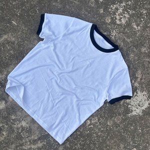 Camiseta Unisex Venomous Blanca con Cuello Redondo, Manga Corta, Ribete en Contraste, Corte Regular, 100% Algodón Jersey, Color Sólido Informal - Product Image 5