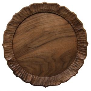 Plato Decorativo Rústico de Madera con Cuentas, con la inscripción 'Thankful Grateful Blessed', para Bodas, Fiestas, Eventos, Decoración de Estilo Rústico - Product Image 4