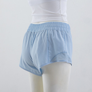 Nouveau Short Femme Vintage Taille Haute Élastique en Coton Respirant 100% avec Bande en Maille Séchage Rapide pour Yoga et Course à Pied – Collection 2026 - Product Image 4