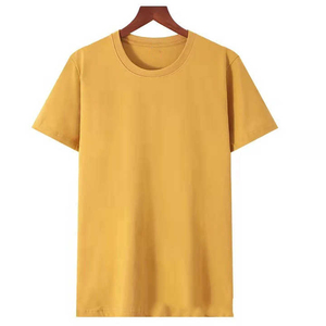 เสื้อยืดคอกลมแขนสั้นสีแดงล้วนสำหรับผู้ชาย ทรงปกติ สวมใส่สบาย ผ้าถัก แห้งเร็ว ผลิตจากโพลีเอสเตอร์ 100% - Product Image 2