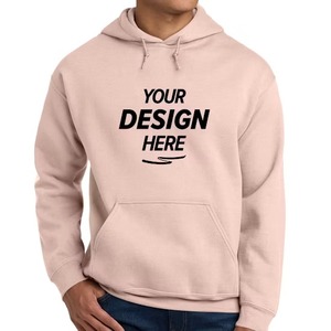 Sudadera con Capucha de Forro Polar Amarillo Sólido para Hombre, Corte Regular, Informal, de Punto, Manga Larga - Product Image 5