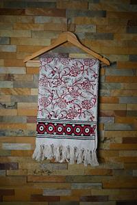 Manta de Algodón Orgánico con Estampado Indigo Ecológico Hecho a Mano - Decoración Moderna para el Hogar, Lavable a Máquina, para Sala de Estar, Sofá, Viajes - Product Image 6