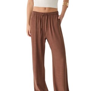 Pantalon de yoga côtelé personnalisé pour femme, taille haute, coupe ample, style cargo, vente en gros OEM ODM - Product Image 5