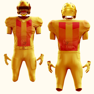 Maillot de football américain pour homme en polyester durable, respirant, léger et de haute qualité, personnalisable - Product Image 5