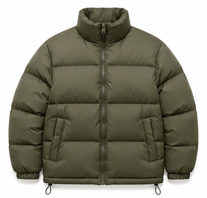 Chaqueta Acolchada de Cuello Alto para Hombre, Cierre de Cremallera, Estilo Casual, Calidad Premium - Product Image 6