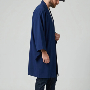 Chaqueta Kimono Personalizable, Nueva, de Color Sólido, Elegante, para Hombre, Hecha en Pakistán - Product Image 6