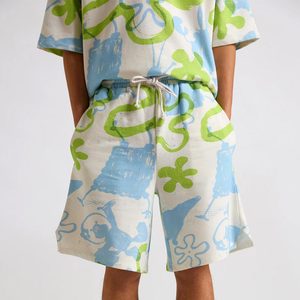 Sublimation Wholesale Digital Printing <b>Polyester</b> <b>t</b> <b>Shirt</b> All Over and Shorts Sets Casual Summer Wear <b>T</b> <b>Shirt</b> & Short ringer - Product Image 6