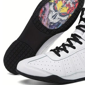 Zapatos de Boxeo para Hombre de Primera Calidad a Precio Razonable, Cuero Genuino, Venta al por Mayor, Último Modelo, Ligeros - Product Image 3
