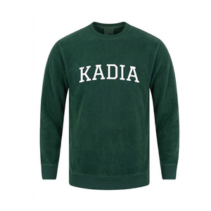 Factory Custom Logo Cotton Fleece Solid <b>Men's</b> Crew Neck <b>Pullover</b> Sweater Autumn Eco-Friendly <b>Men</b> Sweatshirt - Product Image 6