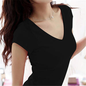 Camisetas de Verano para Mujer OEM 2026, Nueva Llegada, Personalizadas, de Manga Corta, Ropa Femenina, Fabricadas por TRIOTAKE INDUSTRY - Product Image 2