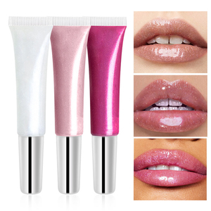 Gloss à lèvres nacré scintillant 7 teintes, huile à lèvres hydratante longue durée pour des lèvres pulpeuses et brillantes - Product Image 2