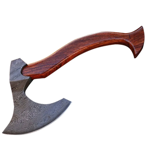 LEGACY BLADES Hacha Tomahawk de Grado Industrial Hecha a Mano con Mango de Madera de Palisandro y Hoja de Acero Forjado para Supervivencia al Aire Libre - Product Image 2