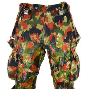 Salopette de chasse et de pêche personnalisée en toile de haute qualité, coupe-vent, imperméable, avec taille élastique - Product Image 2