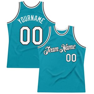 Camiseta de Baloncesto Personalizada Sublimada en Malla Color Verde Azulado y Naranja con Nombre y Número del Equipo, Transpirable, Unisex, para Adultos - Product Image 3