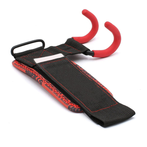 Professional Deadlift Rod Hooks Wrist Support Straps for Gym Workout Pull-up <b>Weight</b> Lifting Grips for Rod Hooks Exercises - Product Image 5