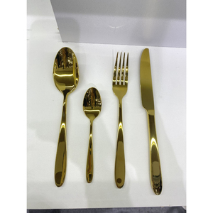 Factory Direct Supply Modern Teardrop Handle Design Stainless Steel <b>Flatware</b> <b>Set</b> for Home Restaurant Use Business Gifts - Product Image 3