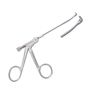 Pinces éthmoidales rotatives OSTROM à micro-morsure manuelle |   Longueur de travail de 4 pouces |   Courbé |   Instrument chirurgical ORL |   Acier inoxydable - Product Image 2
