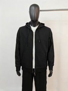 Ensemble de survêtement pour homme, imprimé personnalisé, avec sweat à capuche zippé et pantalon de survêtement décontracté, pour le sport et la course, collection automne-hiver - Product Image 3