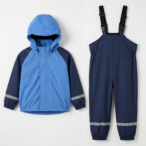 Conjunto de Ropa Impermeable, Chaqueta y Pantalones Separados para Niños, Hombres y Mujeres, Traje Impermeable para Exteriores - Product Image 4