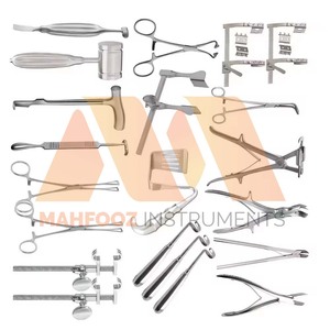 Kit d'instruments chirurgicaux manuels de thoracotomie de qualité supérieure, ensemble d'instruments médicaux de base pour la chirurgie, réutilisable, sac bleu, en acier inoxydable - Product Image 3