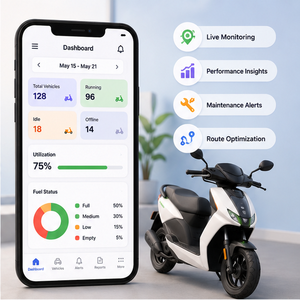 Desarrollo de Aplicaciones Móviles para el Seguimiento de Vehículos y la Gestión de Flotas, Soluciones Basadas en la Nube con Tecnología de IA - Product Image 2