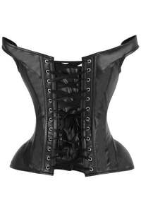 Corset sexy de qualité supérieure pour femme, avec baleines et fermeture éclair à la taille, corset overbust, vêtement amincissant pour femme, corset grande taille, service OEM - Product Image 5