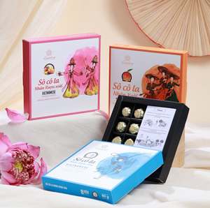 Set de Regalo Empresarial de Mango Deshidratado y Chocolate con Vino, Productos al por Mayor en Cajas de Regalo de Chocolate Personalizadas - Product Image 5