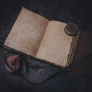 Full Grain Custom Leather <b>Diary</b> Journal Durable Leather <b>Diary</b> Travel <b>Diary</b> Brass Key-<b>lock</b> Thread Sewing - Product Image 1