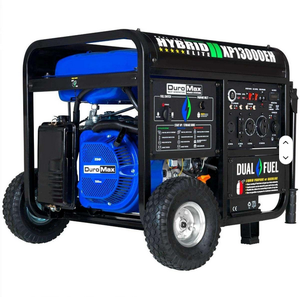 เครื่องกำเนิดไฟฟ้าแบบพกพา DuUro-Max 13000 วัตต์ รุ่นใหม่ล่าสุด เครื่องยนต์เบนซิน 4 จังหวะ สตาร์ทไฟฟ้า ใช้ได้ทั้งน้ำมันและแก๊ส สำหรับใช้ในบ้าน XP-13000 EH - Product Image 3