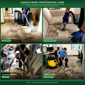 Equipo <span class=keywords><strong>de</strong></span> <span class=keywords><strong>Limpieza</strong></span> Industrial Eléctrico OEM ODM, Aspiradora <span class=keywords><strong>de</strong></span> Vapor para Alfombras, Limpiadora <span class=keywords><strong>de</strong></span> Tapicería Húmeda y Seca, 1000W F660 - Product Image 4