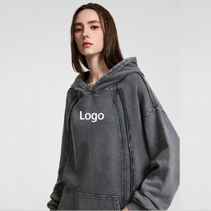 Sweat-shirts à capuche pour femmes et hommes, 300 GSM 450 GSM, doux, à manches longues, pour le sport, la détente, l'extérieur, chauds et décontractés - Product Image 5