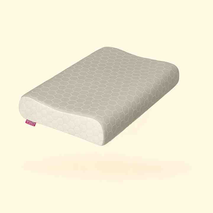 Ergonomic Memory foam wave orthopedic support cervical pillow for sleeping head and neck support kids toddler