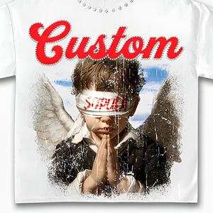 Camiseta con Logotipo Personalizado OEM, Camiseta de Verano para Hombre, Estilo Casual Y2K, Talla Grande, Algodón Grueso, Ropa Urbana, Camisetas Extra Grandes de Alta Calidad - Product Image 2