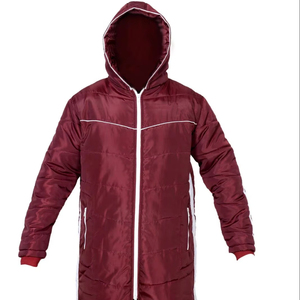 Chaqueta Acolchada Larga Unisex de Tallas Grandes, Aislante, Ecológica, Transpirable, para Deportes de Invierno, Personalizable con Sublimación para Equipos - Product Image 1