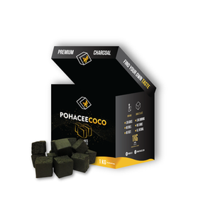 ÉCHANTILLON GRATUIT Charbon de haute qualité pour chicha et barbecue, briquettes 100% naturelles en coque de noix de coco, CHARBON NOIR INODORE pour chicha - Product Image 1