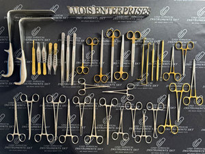 Ensemble d'instruments de chirurgie plastique en acier inoxydable allemand pour la dermolyptomie et le remodelage corporel, certifié CE - Product Image 1