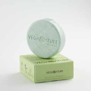 [Vegan Nature] Barra de Champú Floral Frutal para Cuero Cabelludo Graso, Limpieza Profunda, Jabón Sólido Ecológico para el Cabello - Product Image 4