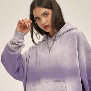 <b>Top</b> Quality Custom <b>Cropped</b> Pullover Acid Washed plain Tracksuit Women's Clothing Hoodie and Sweatpants Women Sweat suit <b>Set</b> - Product Image 5