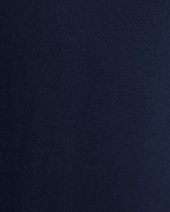Polo en coton tricoté bleu marine à manches courtes pour homme, coupe classique, couleur unie, col boutonné, décontracté - Product Image 5