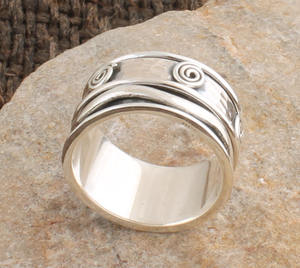 Anillo de Plata de Ley 925, Anillo Sencillo para Hombre y Mujer, Anillo de Boda Clásico, Fabricante de Joyería al por Mayor, Anillo Fino Minimalista Personalizado - Product Image 3