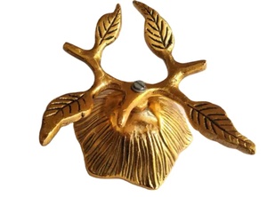 Cuenco de Metal Dorado de Aluminio de Lujo Hecho a Mano para Frutos Secos y Hojas, Hermoso Diseño, Decoración para el Hogar y la Oficina, Regalo de Cumpleaños - Product Image 3