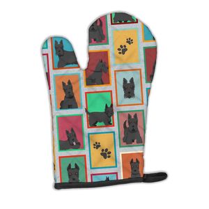 Mitaines de four Scottish Terrier Gants de cuisine épais et résistants à la chaleur pour protéger les mains pendant la cuisson avec des casseroles chaudes - Product Image 1