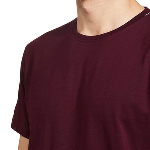 Camiseta de algodón con cuello redondo y estampado personalizado, estilo urbano, de punto, lavada, de moda, superventas - Product Image 5