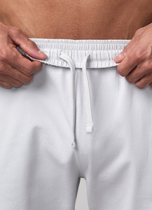Shorts de sport décontractés pour hommes, longueur genou, été-automne, séchage rapide, respirants, écologiques, avec cordon de serrage, confortables, couleur unie, en toile - Product Image 5