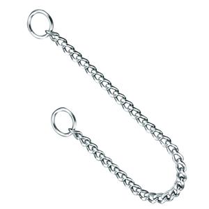 Collier de dressage pour chien en fer soudé à maillons plats, de haute qualité et durable, pour la promenade en extérieur - Product Image 2